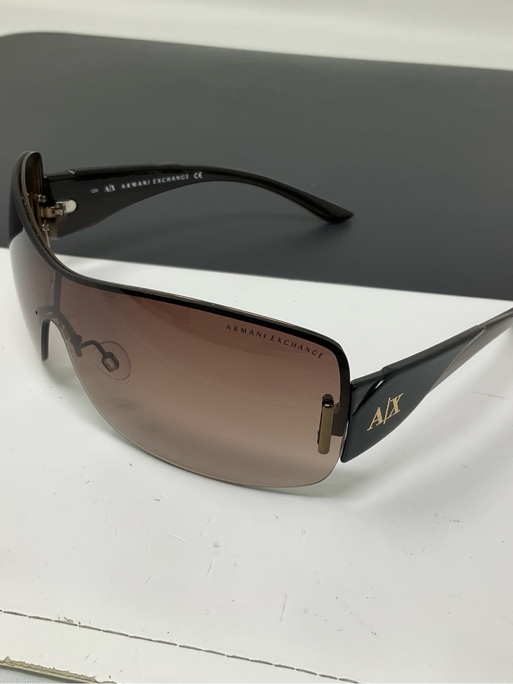 Armani Exchange AX189 /S shield wrap around sunglasses - Picture 5 of 12